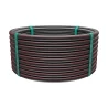 Tubo in polietilene alta densità (PEAD) SDR17 a parete solida liscia per reti di infilaggio di cavi elettrici o protezione tubi