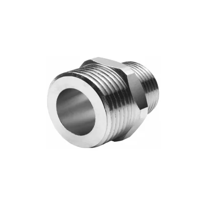 Raccordo Maschio/Maschio ridotto (compatibile con tutti i tubi da noi proposti)