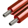 Tubo corrugato "GEMINIslimRED" autocartellante in acciaio inox (AISI 316L) con cavo sonda (prezzo a rotolo)