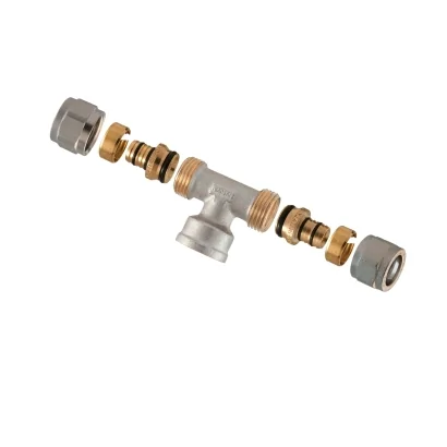 Tee filettato femmina 90°