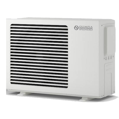 Pompa di calore monoblocco aria-acqua inverter Olimpia Splendid modello Sherpa Monobloc S4P con gas refrigerante R-290