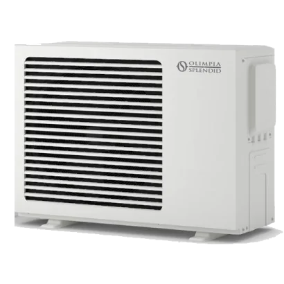 Pompa di calore monoblocco aria-acqua inverter Olimpia Splendid modello Sherpa Monobloc S4P con gas refrigerante R-290