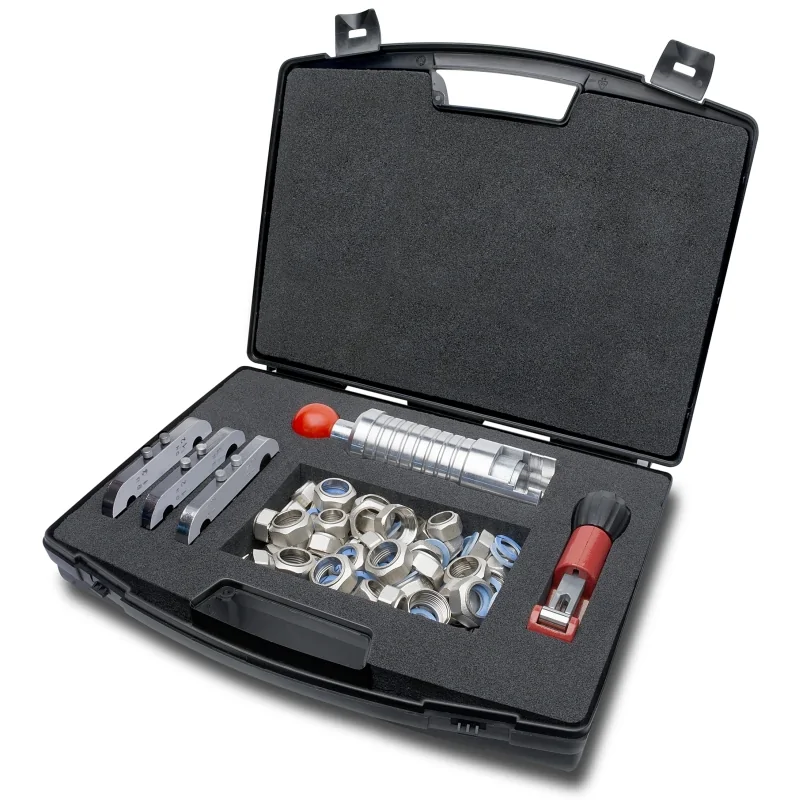 Cartellatrice DN10 Ø3/8" (12,2 mm) DN12 Ø1/2" (15,8 mm) DN12E Ø1/2" (16,8 mm) DN15 Ø3/4" (20 mm) DN20 Ø1" (25 mm) DN25 Ø1"¼